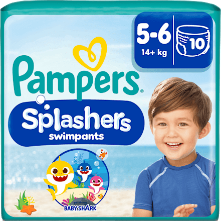 Splashers zwemluiers maat 5-6 (14+ kg), 10 stuks