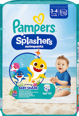 Schwimmwindeln Splashers Gr. 3-4 (6-11 kg), 12 St
