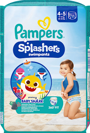 Schwimmwindeln Splashers Gr. 4-5 (9-15 kg), 11 St