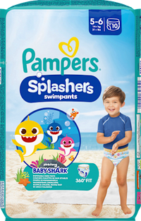 Schwimmwindeln Splashers Gr. 5-6 (14+ kg), 10 St