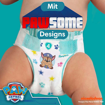 Baby Dry Luiers Maat 3 (6-10 kg) Paw Patrol, Maandelijkse Doos, 234 stuks