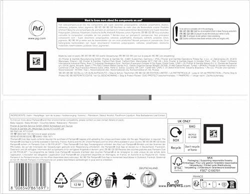 Baby Dry Luiers Maat 3 (6-10 kg) Paw Patrol, Maandelijkse Doos, 234 stuks