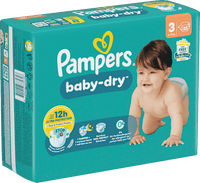 Luiers Baby Dry maat 3 Midi (6-10 kg), 35 stuks