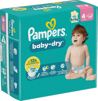 Windeln Baby Dry Gr.4 Maxi (9-14 kg), 30 St Pampers