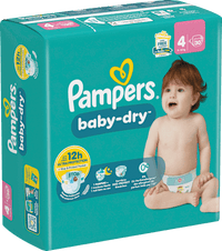 Windeln Baby Dry Gr.4 Maxi (9-14 kg), 30 St Pampers