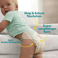 Baby Dry Luiers Maat 4+ Maxi Plus (10-15 kg), Maandelijkse Doos, 198 stuks