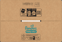 Baby Dry Luiers Maat 4+ Maxi Plus (10-15 kg), Maandelijkse Doos, 198 stuks