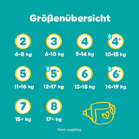 Baby Dry Luiers Maat 4+ Maxi Plus (10-15 kg), Maandelijkse Doos, 198 stuks