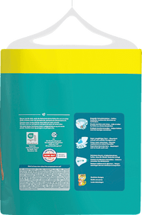 Luiers Baby Dry Maat 5 Junior (11-16 kg) Grote verpakking, 54 stuks