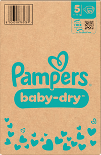 Windeln Baby Dry Gr. 5 Junior (11-16 kg) Monatsbox, 174 St