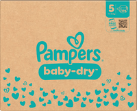 Windeln Baby Dry Gr. 5 Junior (11-16 kg) Monatsbox, 174 St