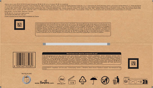 Baby Dry Luiers Maat 5 Junior (11-16 kg), Maandelijkse Doos, 174 stuks