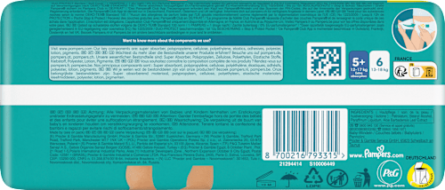 Baby Dry Luiers Maat 5+ Junior+ (12-17 kg), 24 stuks