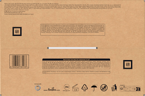 Baby Dry Luiers Maat 6 Extra Groot (13-18 kg), Maandelijkse Doos, 148 stuks