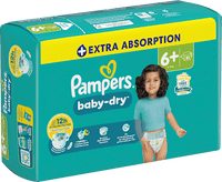 Baby Dry luiers maat 6+ XL (14-19 kg), 21 stuks