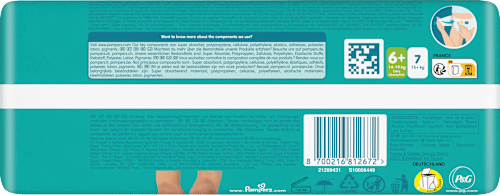 Baby Dry luiers maat 6+ XL (14-19 kg), 21 stuks