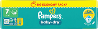 Luiers Baby Dry maat 7 XL (15+ kg), grote verpakking, 42 stuks