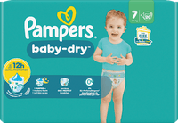 Windeln Baby Dry Gr. 7 XL (15+ kg), 20 St Pampers