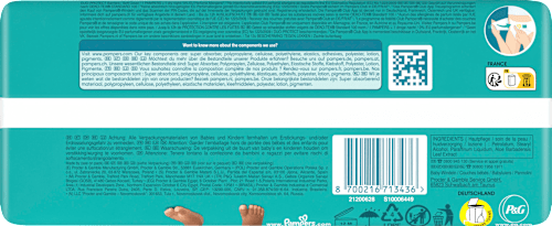 Windeln Baby Dry Gr.8 XL (17+ kg), 18 St Pampers