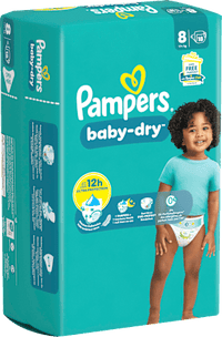 Windeln Baby Dry Gr.8 XL (17+ kg), 18 St Pampers