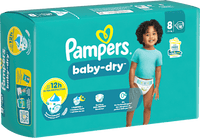 Windeln Baby Dry Gr.8 XL (17+ kg), 18 St Pampers