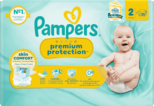 Premium Protection Luiers Maat 2 Mini (4-8 kg), 35 stuks