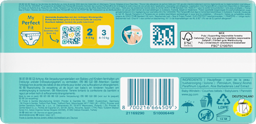 Premium Protection Luiers Maat 2 Mini (4-8 kg), 35 stuks