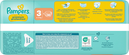 Premium Protection Luiers Maat 3 Midi (6-10 kg), 30 stuks