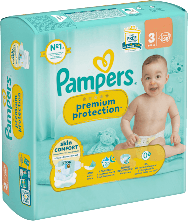Premium Protection Luiers Maat 3 Midi (6-10 kg), 30 stuks