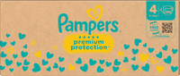 Premium Protection Luiers Maat 4 Maxi (9-14 kg), Maandelijkse Doos, 174 stuks