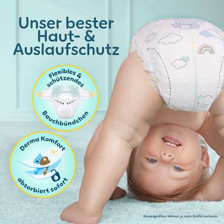 Premium Protection Luiers Maat 4 Maxi (9-14 kg), Maandelijkse Doos, 174 stuks