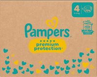 Premium Protection Luiers Maat 4 Maxi (9-14 kg), Maandelijkse Doos, 174 stuks