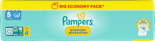 Premium Protection Luiers Maat 5 Junior (11-16 kg), Grote Verpakking, 46 stuks
