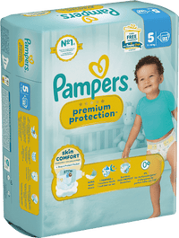 Windeln Premium Protection Gr.5 Junior (11-16 kg), 22 St Pampers