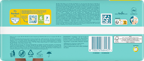 Premium Protection Luiers Maat 6 Extra Groot (13-18 kg), Grote Verpakking, 40 stuks