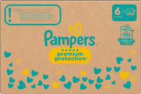 Premium Protection Luiers Maat 6 Extra Groot (13+ kg), Maandelijkse Doos, 144 stuks