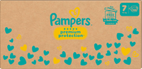 Premium Protection Luiers Maat 7 Extra Groot (15+ kg), Maandelijkse Doos, 128 stuks