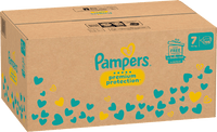 Premium Protection Luiers Maat 7 Extra Groot (15+ kg), Maandelijkse Doos, 128 stuks