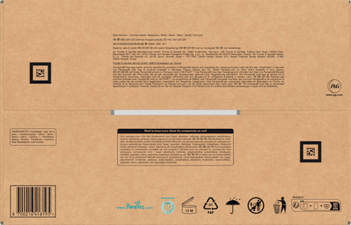 Premium Protection Luiers Maat 7 Extra Groot (15+ kg), Maandelijkse Doos, 128 stuks