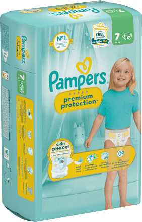Windeln Premium Protection Gr.7 XL (15+ kg), 17 St Pampers