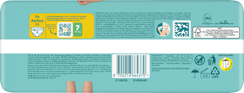 Windeln Premium Protection Gr.7 XL (15+ kg), 17 St Pampers