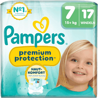 Windeln Premium Protection Gr.7 XL (15+ kg), 17 St Pampers