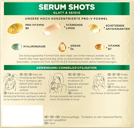 Rescue Shots Gladde &amp; Zijdezachte Haarverzorging (3 x 15 ml), 45 ml