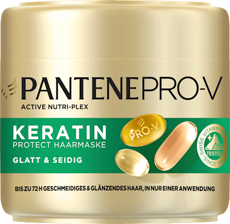 Haarmasker Keratine Beschermend, Glad &amp; Zijdezacht, 300 ml