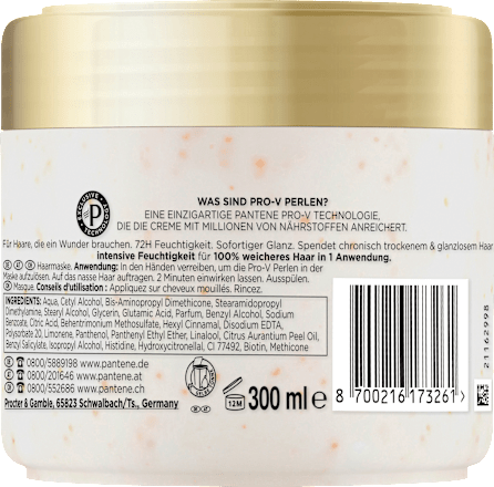 Haarmasker wonderen Hydra Glow Diepe Hydratatie, 300 ml