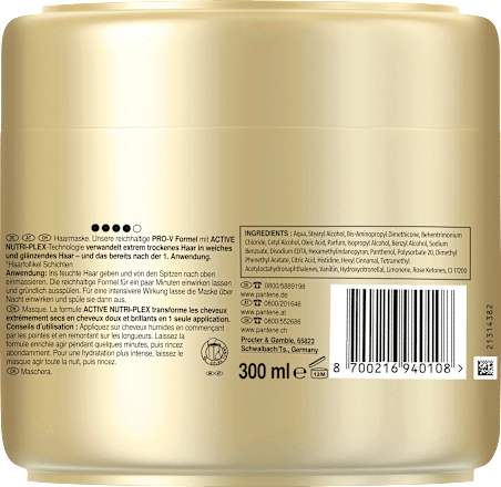 Haarmasker Moisture Boost Keratin Protect, 300 ml