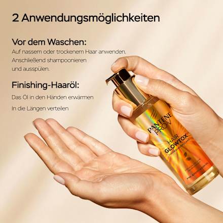 Haaröl Glowtox, 100 ml
