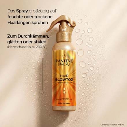 Leave-In Spray Glowtox, 200 ml