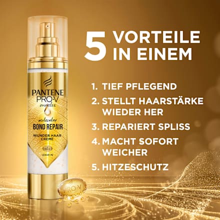 Miracles Molecular Bond Repair Wunder Haarcreme, Leave-In, 90 ml