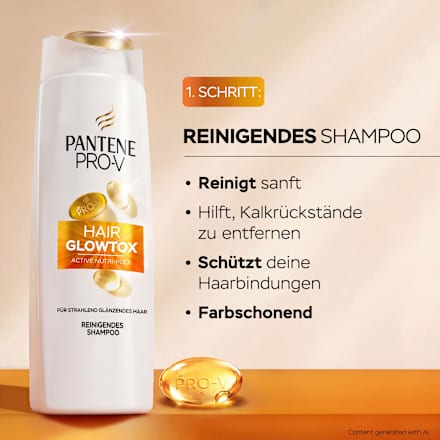 Shampoo Glowtox, 300 ml